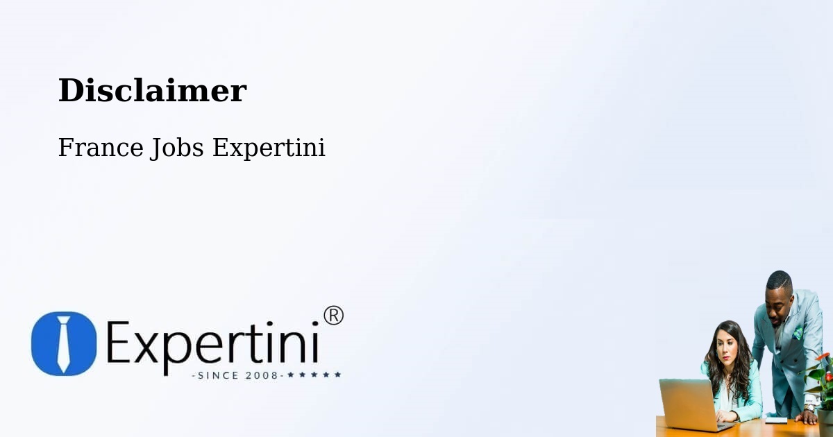 Disclaimer – Chazey Sur Ain - France Jobs Expertini